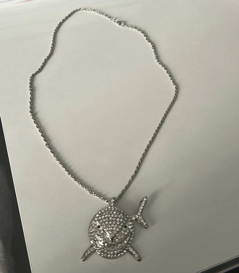 6ix9ine Shark Chain Kolye - Görsel 3