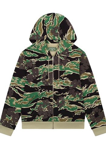 Denim Tears Camo Wreath Zip Up - Görsel 2