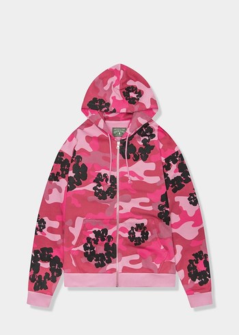 Denim Tears Camo Wreath Zip Up - Görsel 4