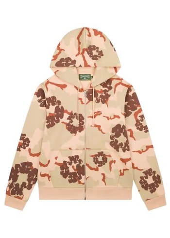 Denim Tears Camo Wreath Zip Up - Görsel 5