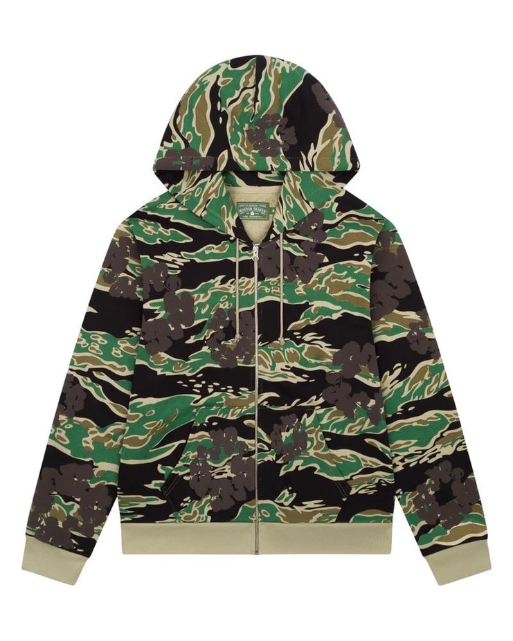 Denim Tears Camo Wreath Zip Up - Görsel 2