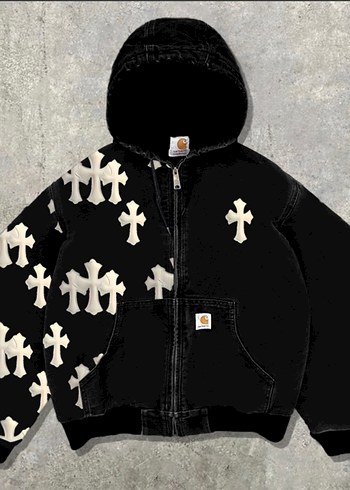 Carhartt Collab Hoodie Zippers - Görsel 8