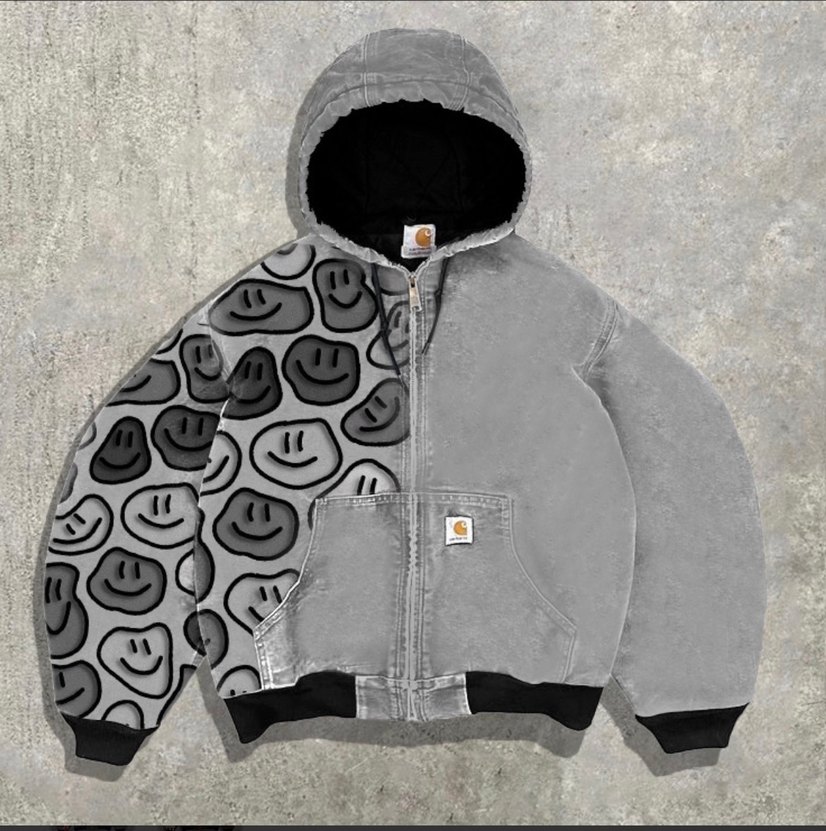 Carhartt Collab Hoodie Zippers - Görsel 4