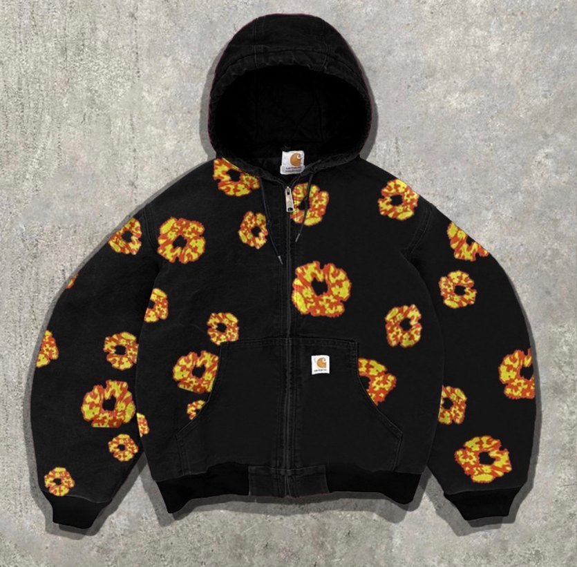 Carhartt Collab Hoodie Zippers - Görsel 3