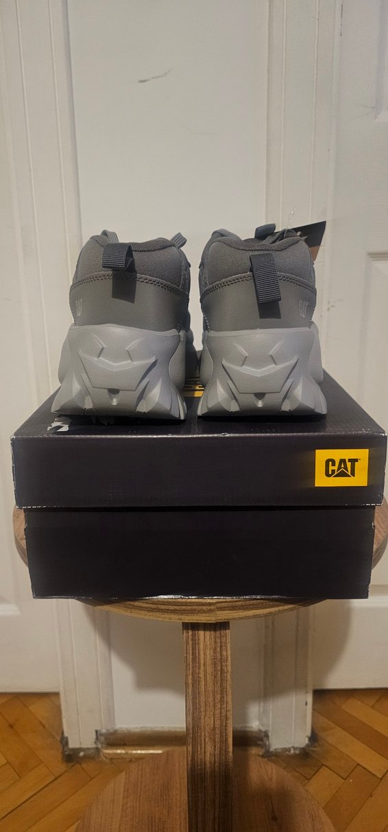 CAT Gri Kamuflaj Erkek Outdoor Ayakkabı - Görsel 4