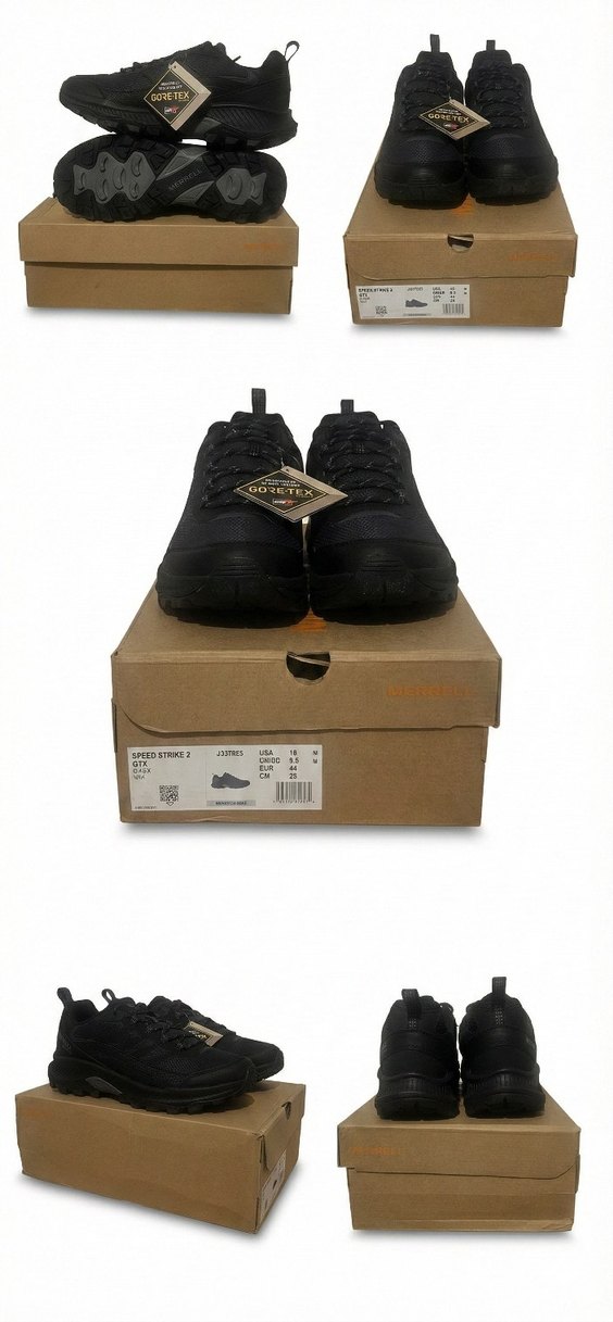 Merrell Siyah Erkek Outdoor Ayakkabı - Görsel 4