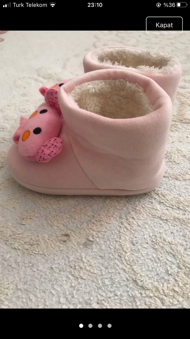 Kız Çocuk Panduf - Görsel 2