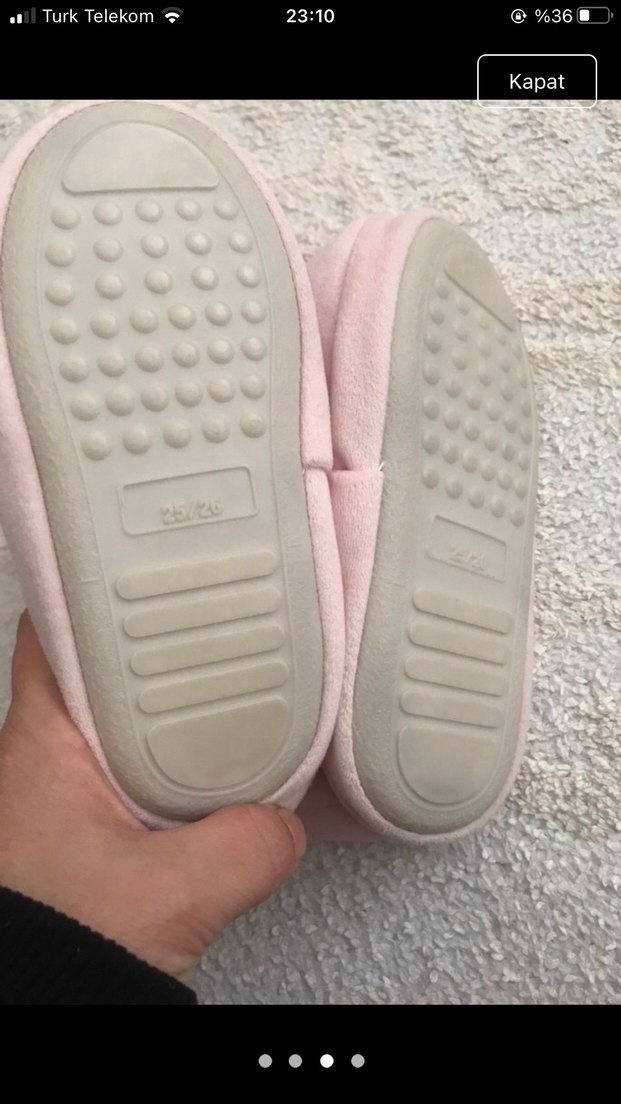 Kız Çocuk Panduf - Görsel 3