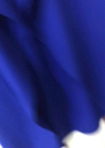 Mavi Drapeli Kolsuz Midi Kadın yelek - Görsel 3