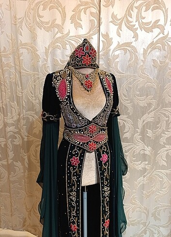 38 Beden Bindallı kaftan 