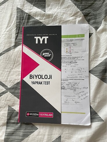 PEGEM YAYINI TYT BİYOLOJİ YAPRAK TEST