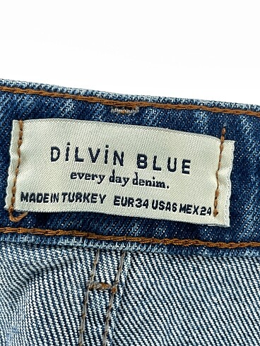 34 Beden mavi Renk Vintage Love Jean / Kot %70 İndirimli.