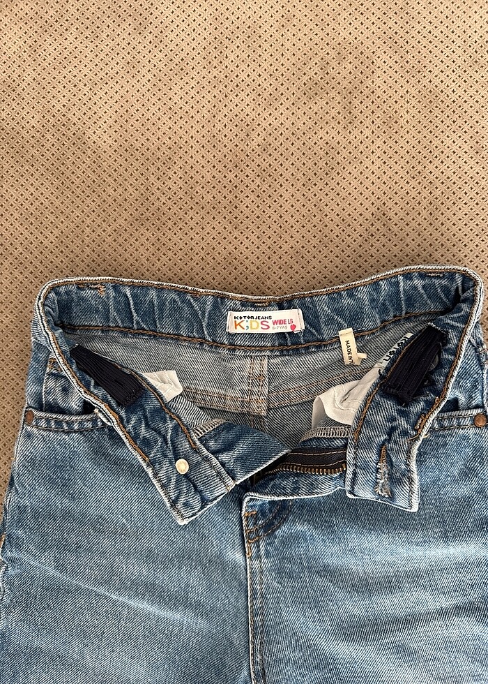 Kız çocuk KOTON kids kot pantolonu (6-7 yaş). - Görsel 3