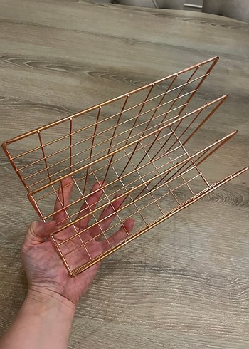 Rose Gold Tel Raf Düzenleyici - Görsel 3