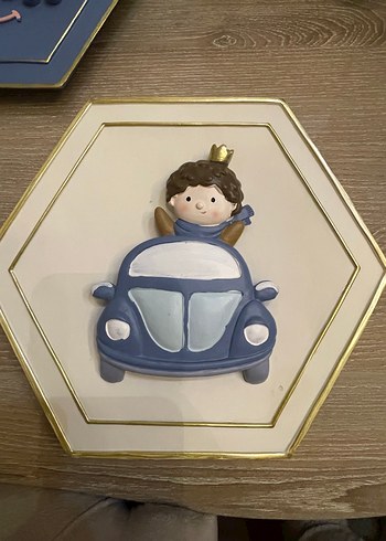 Mavi Çocuk Odası Dekoratif Duvar Panoları - Görsel 7