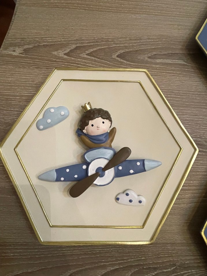 Mavi Çocuk Odası Dekoratif Duvar Panoları - Görsel 4