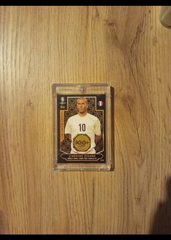topps Euro 2024 relic zidane