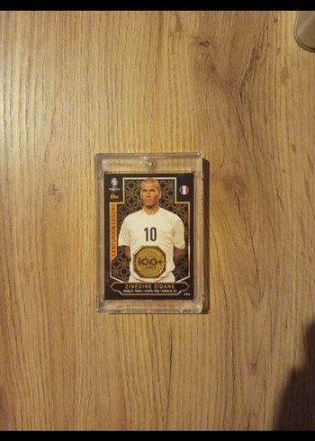 topps Euro 2024 relic zidane