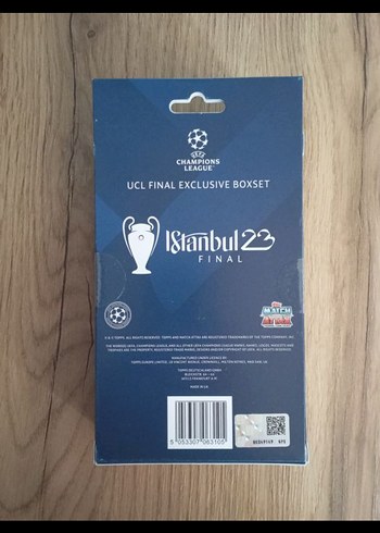 topps istanbul 2022/23 UCL Final Özel Kart Seti