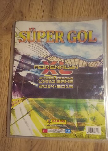 Beden Renk Süper Gol 2014-2015 Panini Kart Oyunu