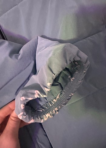 Mavi marka mavi renk Kadın Şişme Mont M beden - Görsel 5