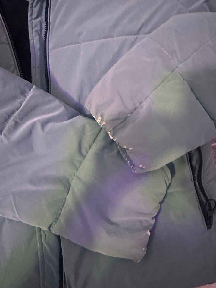 Mavi marka mavi renk Kadın Şişme Mont M beden - Görsel 3