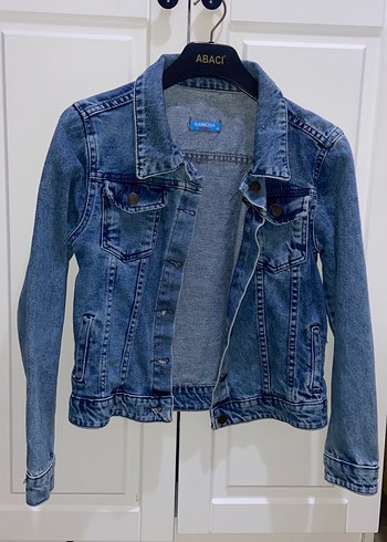 Trendyol & Milla Düğmeli Mavi Kadın Denim Ceket