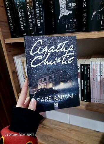 Agatha christie fare kapanı hiç okunmadı sıfır ürün 
