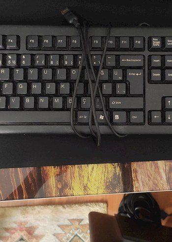 Kablolu Siyah Klavye - Görsel 2