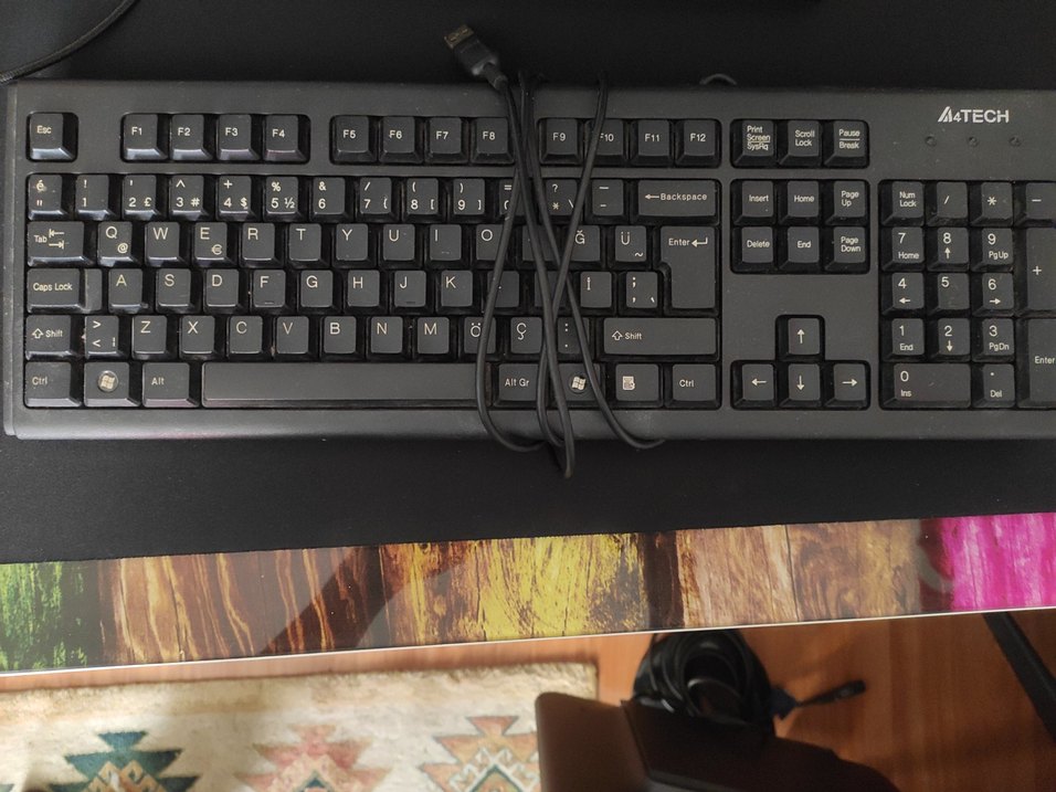 Kablolu Siyah Klavye - Görsel 2