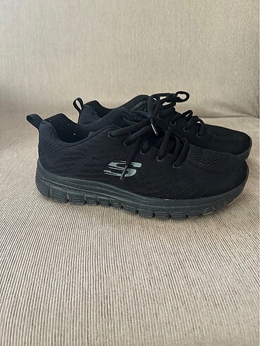 Skechers Skechers Graceful-Get Connected Kadın Spor Ayakkabı Siyah