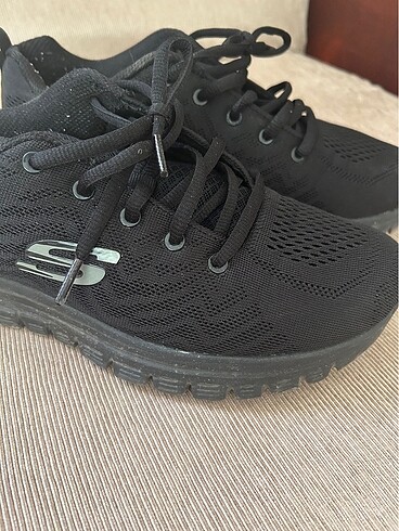 39 Beden siyah Renk Skechers Graceful-Get Connected Kadın Spor Ayakkabı Siyah
