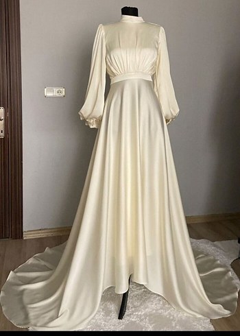 tesettür nikah elbisesi