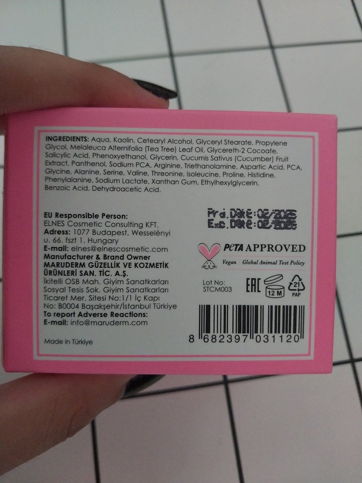 Maru.derm Saflaştırıcı Kil Maskesi - Görsel 4