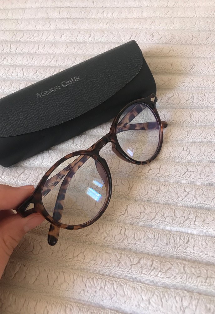 Kahverengi Tokalı Kadın İş Gözlüğü - Görsel 3