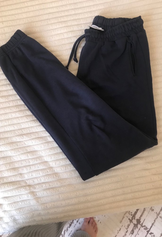 Kadın Lacıvert  Rahat Kesim Fermuarlı Eşofman - Görsel 2