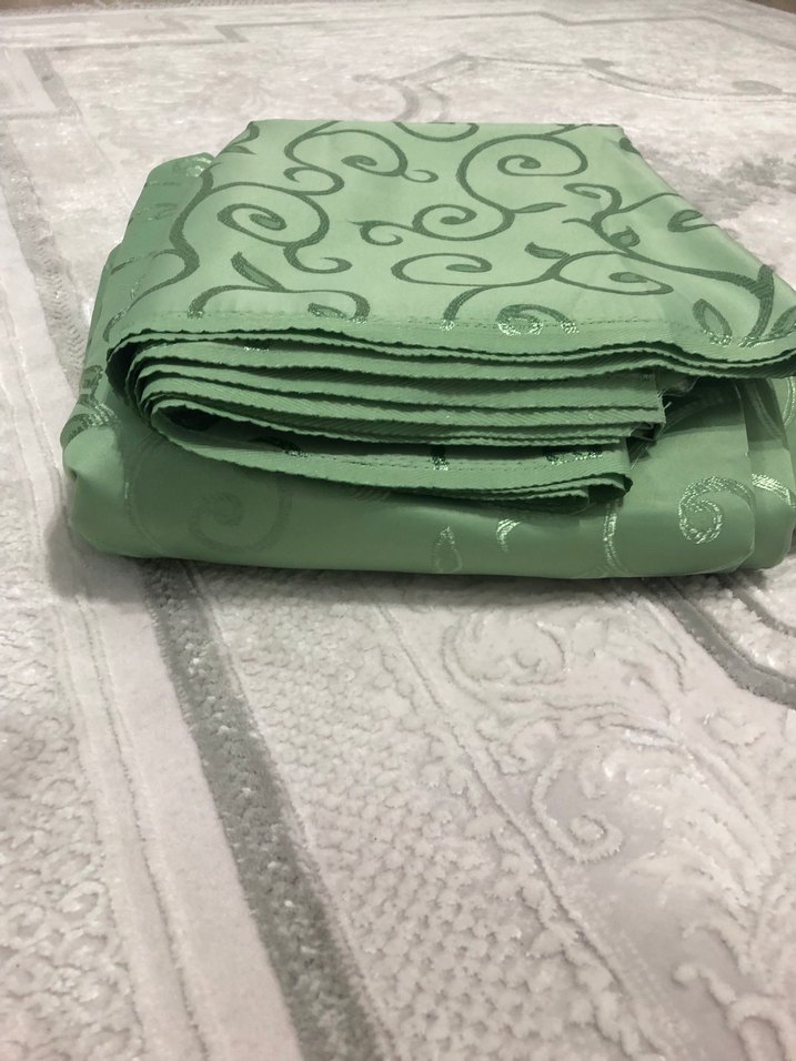 Sıfır kumaş perde yatak örtüsü yap 260x700 - Görsel 2