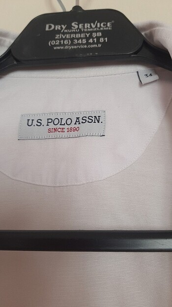 U.S Polo Assn. Polo beyaz gomlek