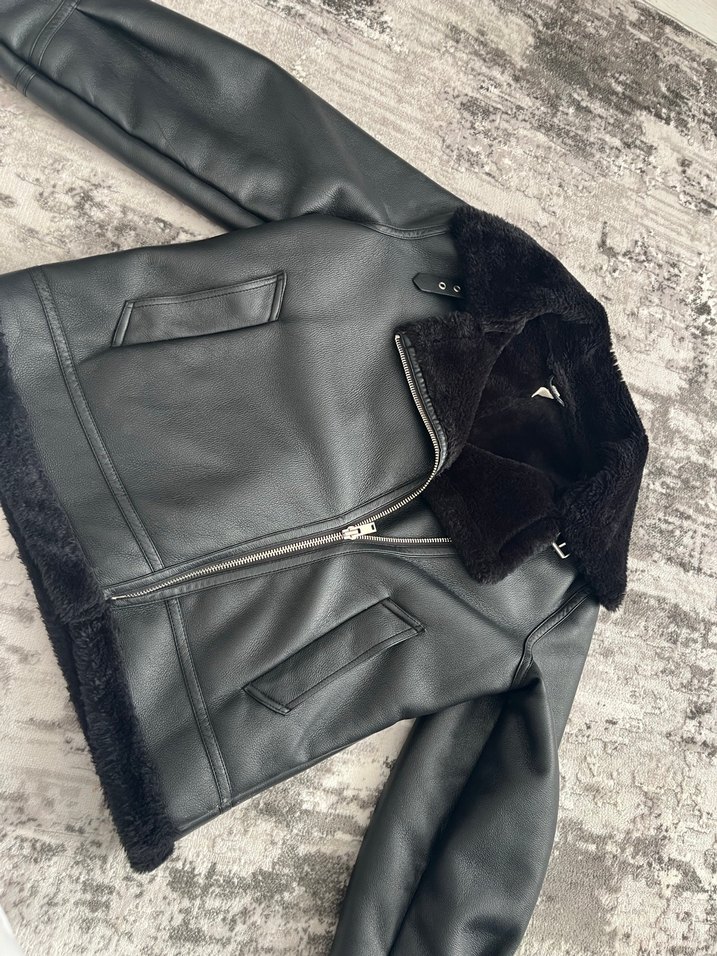 Suni yünlü bilet ceket\mont - Görsel 4