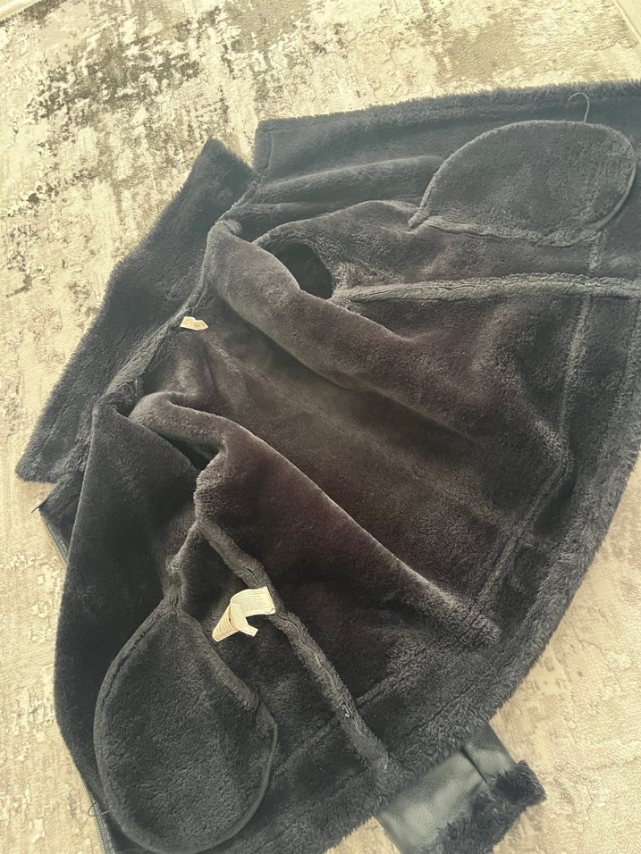 Suni yünlü bilet ceket\mont - Görsel 3