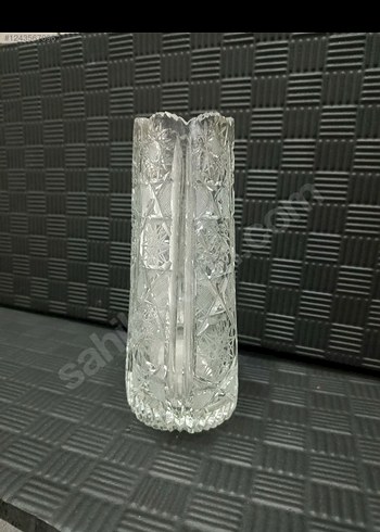 Paşabahçe Kesme Kristal Cam Vazo - Görsel 4