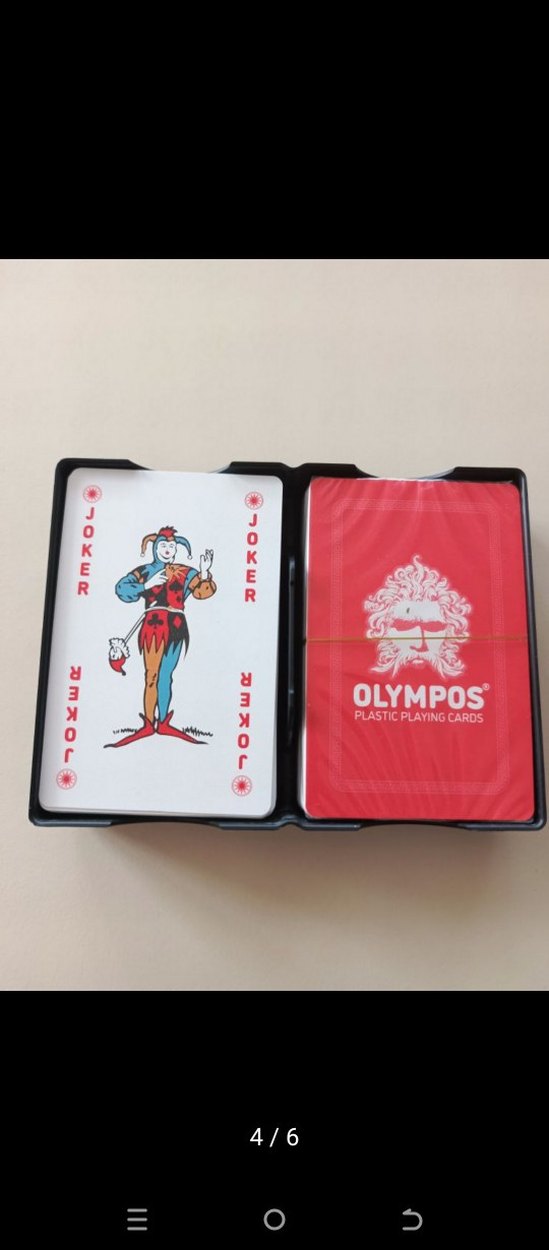 OLYMPOS İskambil Kağıdı Özel Kutusunda - Görsel 4