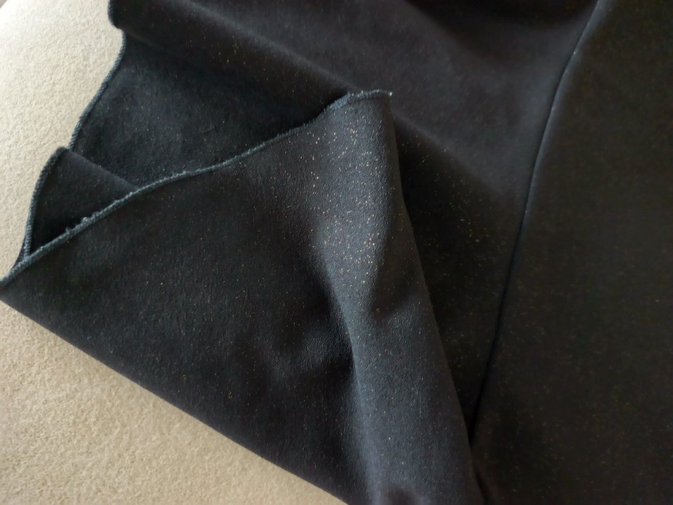 Koton Drapeli Siyah Midi Mini Etek - Görsel 4