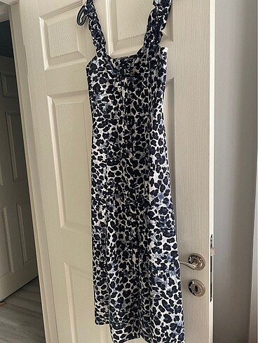 xs Beden Zara midi elbise