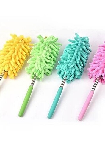 Teleskopik Mikrofiber Pratik Uzayabilen Toz Alma Fırçası