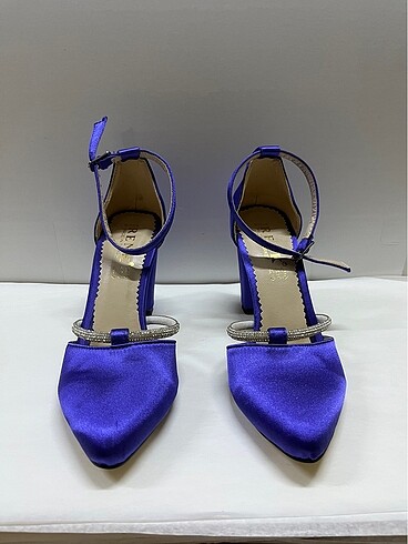 37 Beden Kadın Topuklu (7 cm) Model Mor 37