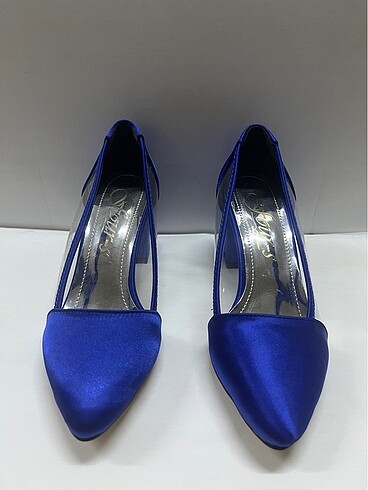 37 Beden Kadın Topuklu (6 cm) Model Larcivert 37