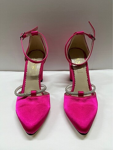 35 Beden Kadın Topuklu (6 cm) Model Pembe 35