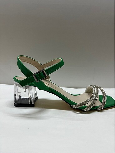 Kadın Topuklu (4 cm) Model Yeşil 39