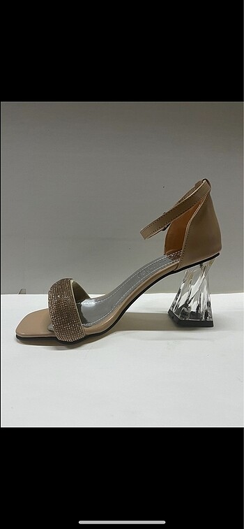 Diğer Kadın Topuklu (11 CM) Model Abiye Camel 40